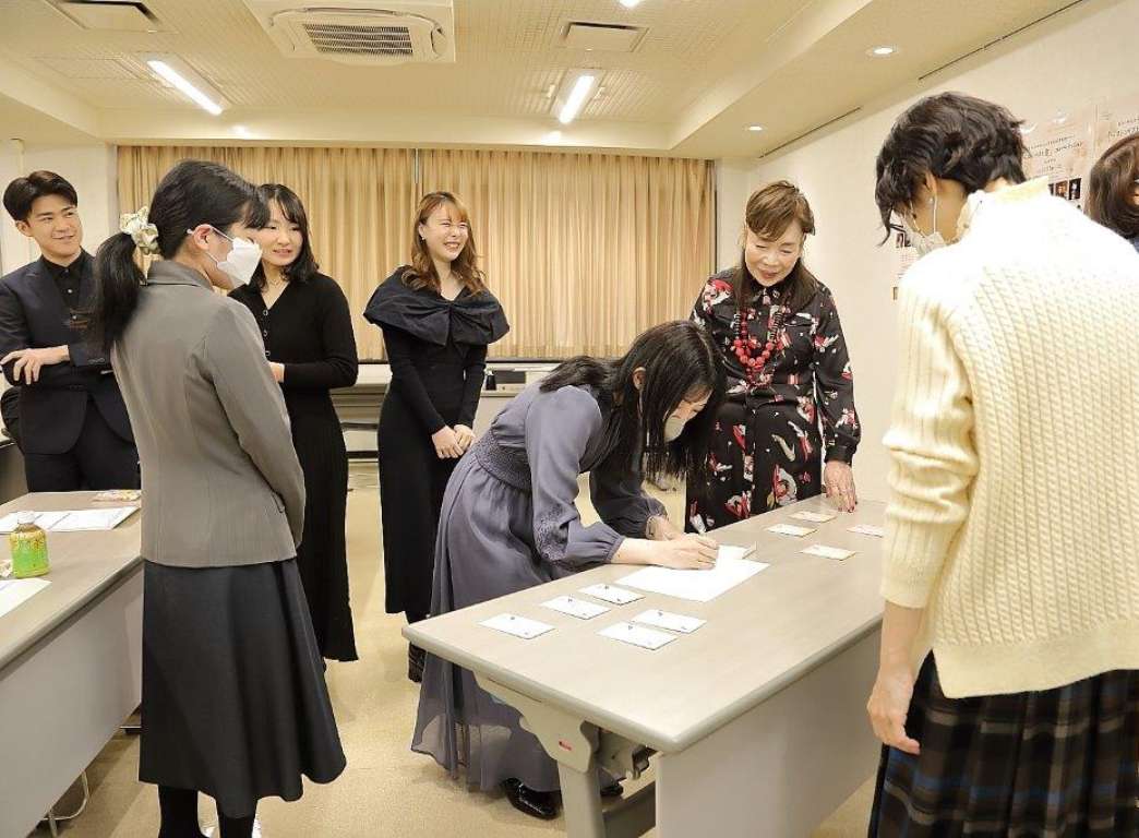 演奏順のための抽選風景